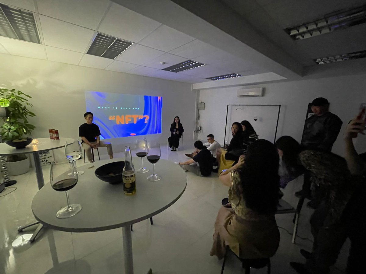 midnight_minor's tweet photo. Thanks teammate for @mirlnft as guest speaker ❤️❤️ https://t.co/xiJ7cL7wD1