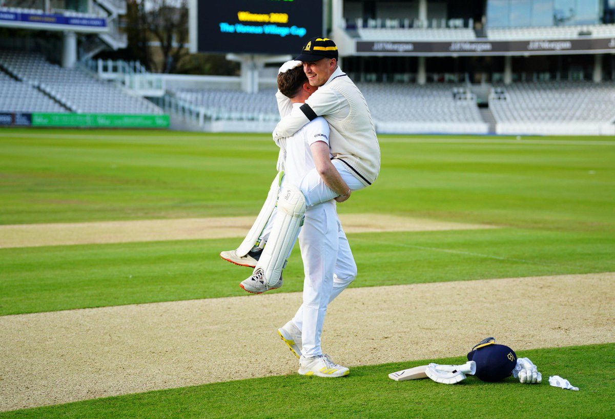 HomeOfCricket's tweet photo. A journey ending in history 🏆

👏 Congratulations to @DumbletonCC, who have won the @TheCricketerNVC final at Lord’s.

#LoveLords https://t.co/x5dWR6DeSn