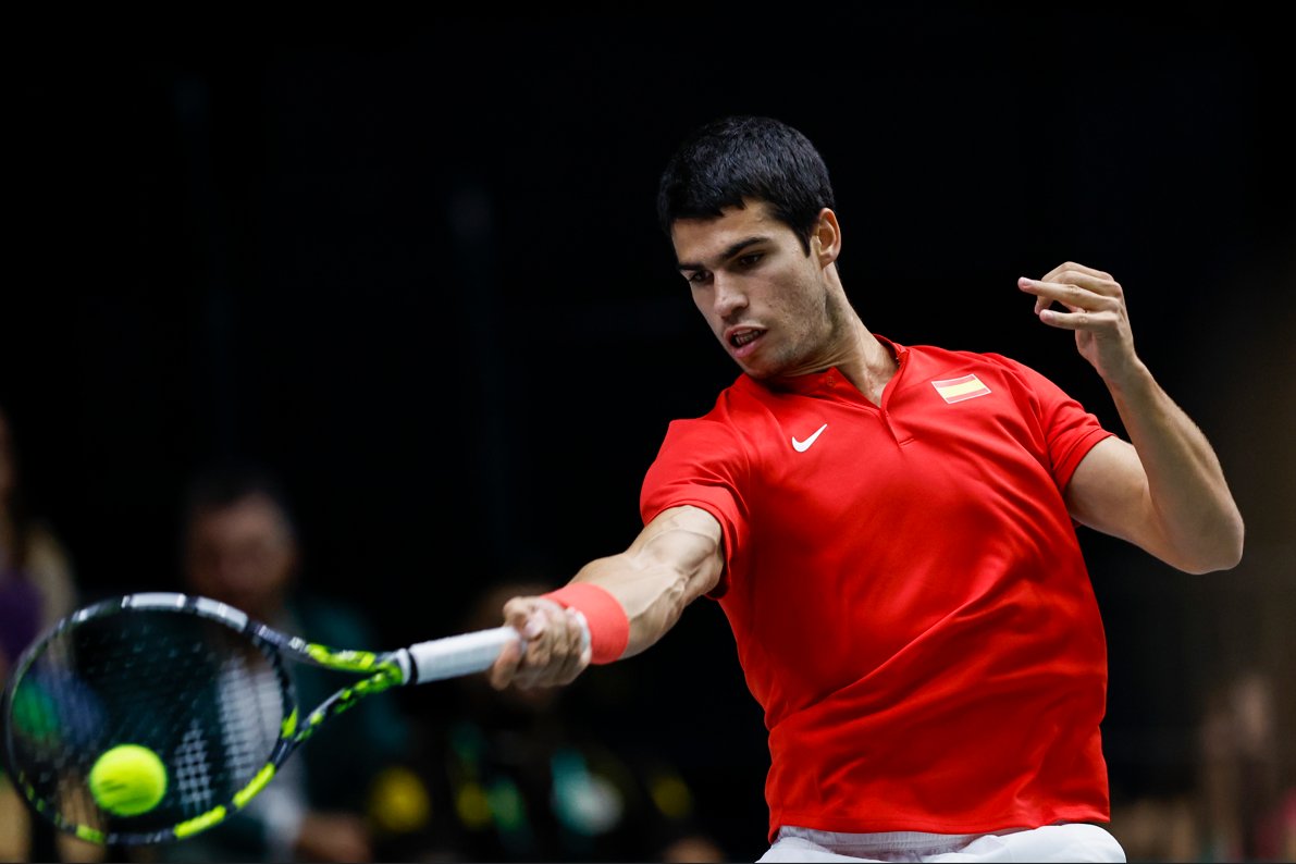 sport's tweet photo. #CopDavis 🎾
🇪🇸 1️⃣ 🆚 0️⃣ 🇰🇷
¡Sigue el partido de Alcaraz! 🇪🇸
https://t.co/LGS89aik9k https://t.co/8reyyjNJMT