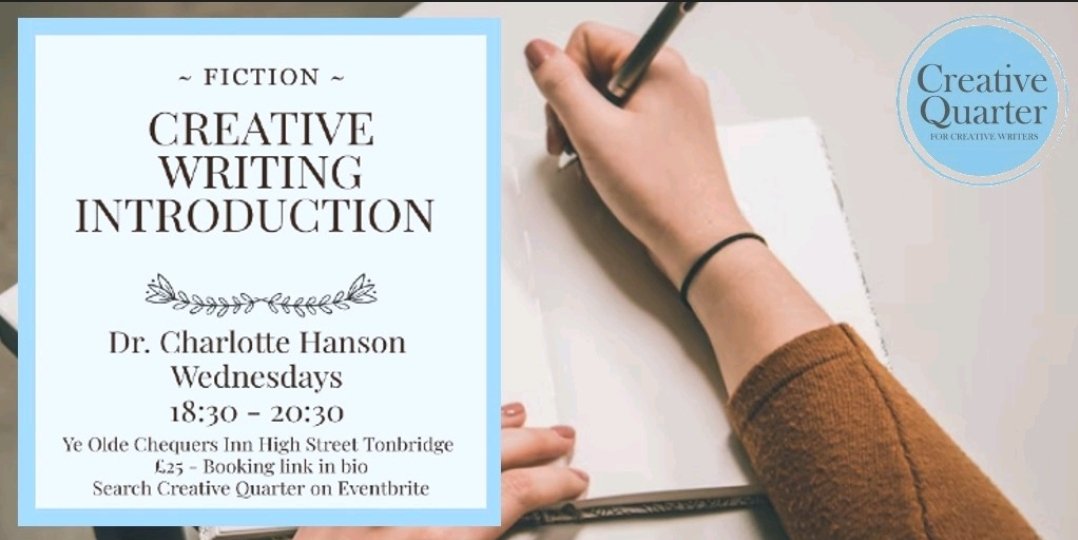 QtrCreative's tweet photo. This Wednesday come &amp; learn how #plot works!
Get your tickets via the🔗or search Creative Quarter on Eventbrite 
Please share!
#creative #creativequarter #fiction #creativewriting #creativewritingintroduction #writers #writing #write #Tonbridge #tonbridgeevents #writersoftwitter https://t.co/xqytRgKDrM