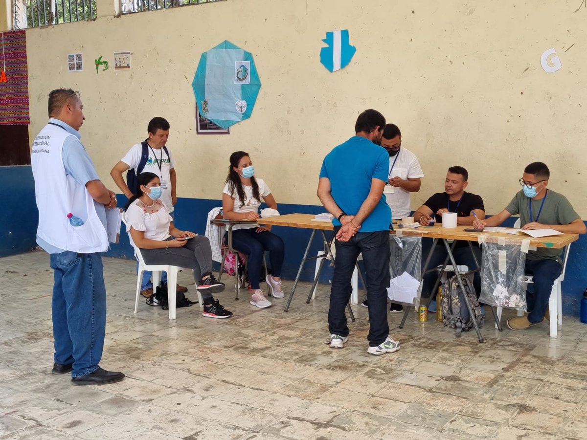 no_mineria_sv's tweet image. #ConsultaMunicipal| La #MisionObservaciónInternacionalMNFM continúa acompañando el proceso de votación para definir el destino del proyecto minero Cerro Blanco, ubicado en Asunción Mita, Guatemala y a escasos kilómetros de El Salvador.