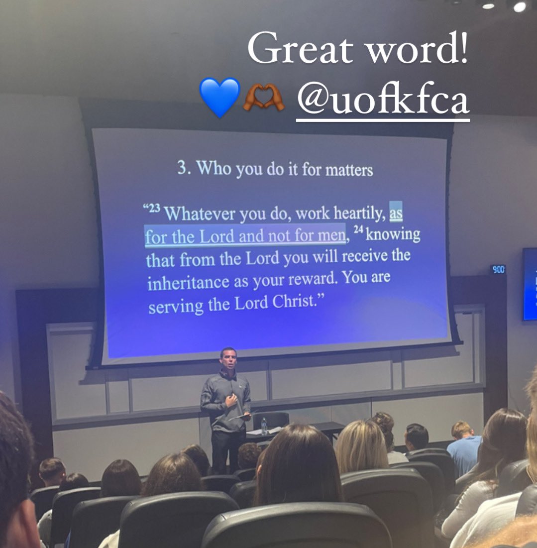 This message was right on time this week! Thanks <a href="/UofKFCA/">UK FCA</a> 🤞🏾