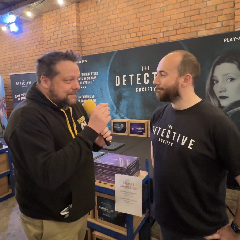 Had an amazing time at #TableTopGamingLive! Taking our dice of justice around the show floor to get the exhibitors to ‘Roll &amp; Pitch’ their games to us! Thank you to everyone who took part, <a href="/GamesSummoned/">SummonedGames</a> for joining us and <a href="/TabletopMag/">Tabletop Gaming Magazine🎲</a> for putting on such an awesome show!🎲⚔️💚