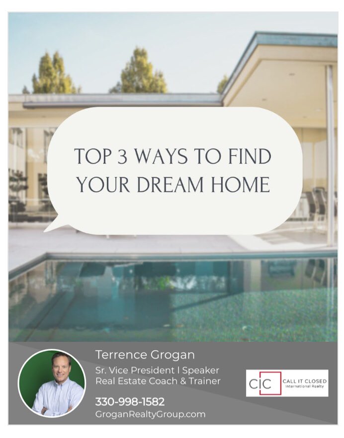 GroganRealty's tweet image. Finding your dream home can be tough, but 3 things can help you focus &amp;amp; find your dream home!  1.) Hire a knowledgeable real estate agent. 2.) Make a list of your non-negotiables.  3.) Create a search in the areas where you want to live the most.

#homebuying #TopCLTRealtor