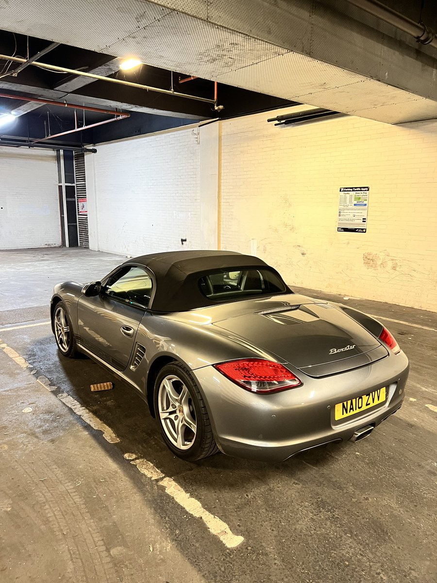 AutoBant's tweet photo. 600+ miles in the 987 over the last few daysβ¦
It behaved impeccably and the new V5 arrived so my plate is now on ππ»
#NewCarWeek https://t.co/yx0zWg2mjK