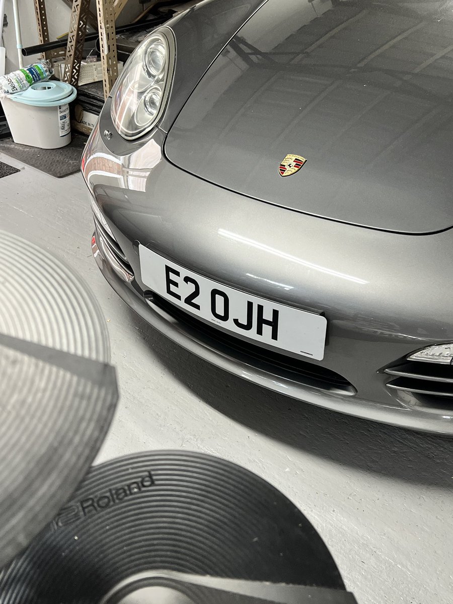 AutoBant's tweet photo. 600+ miles in the 987 over the last few daysβ¦
It behaved impeccably and the new V5 arrived so my plate is now on ππ»
#NewCarWeek https://t.co/yx0zWg2mjK