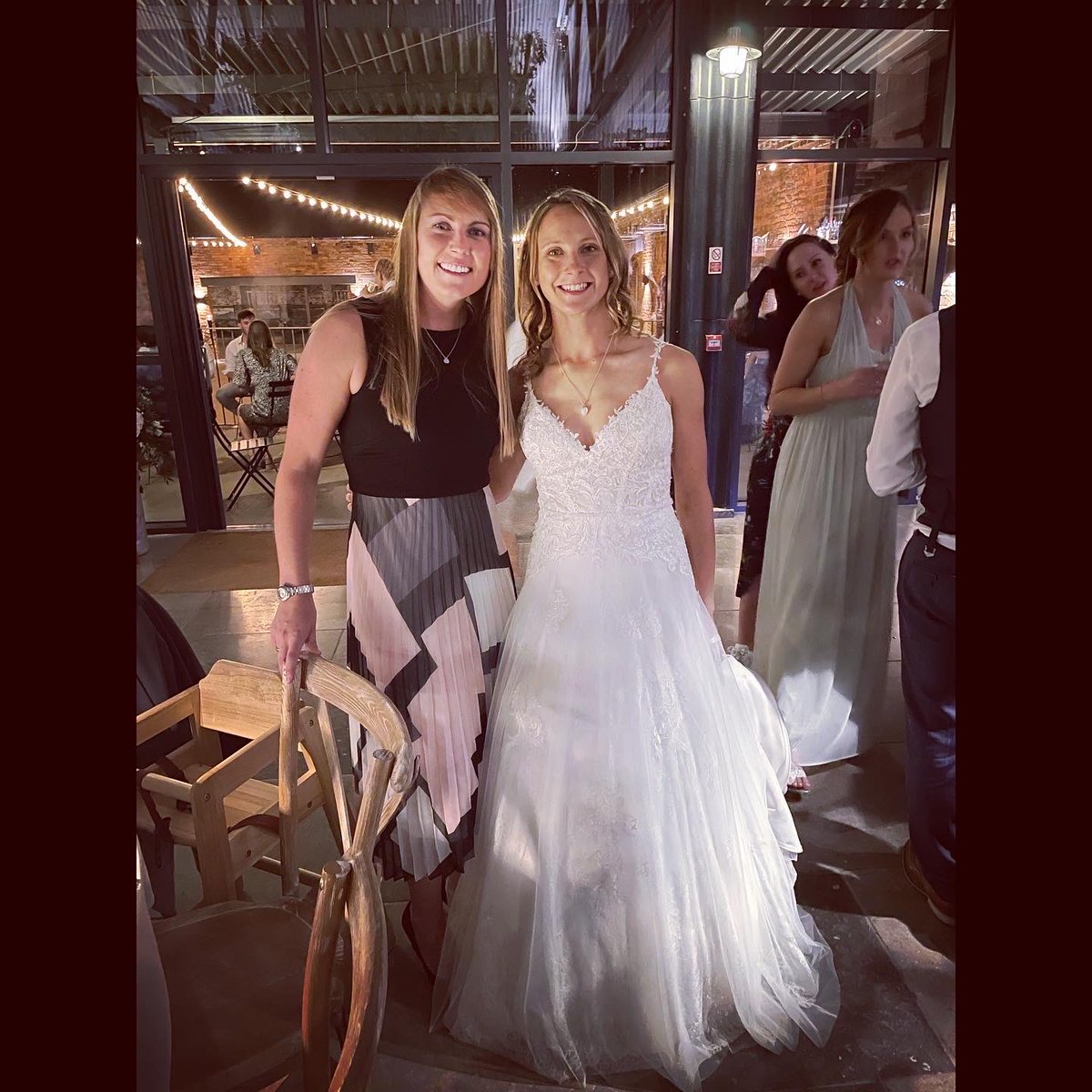 HannahVaughan91's tweet photo. A fantastic day for a fantastic couple 🥰 Congratulations Mr & Mrs Clarkson! #wedding #ashbourne #grangefields #roomies #trifriends #notrisuits https://t.co/VG618TdK1R