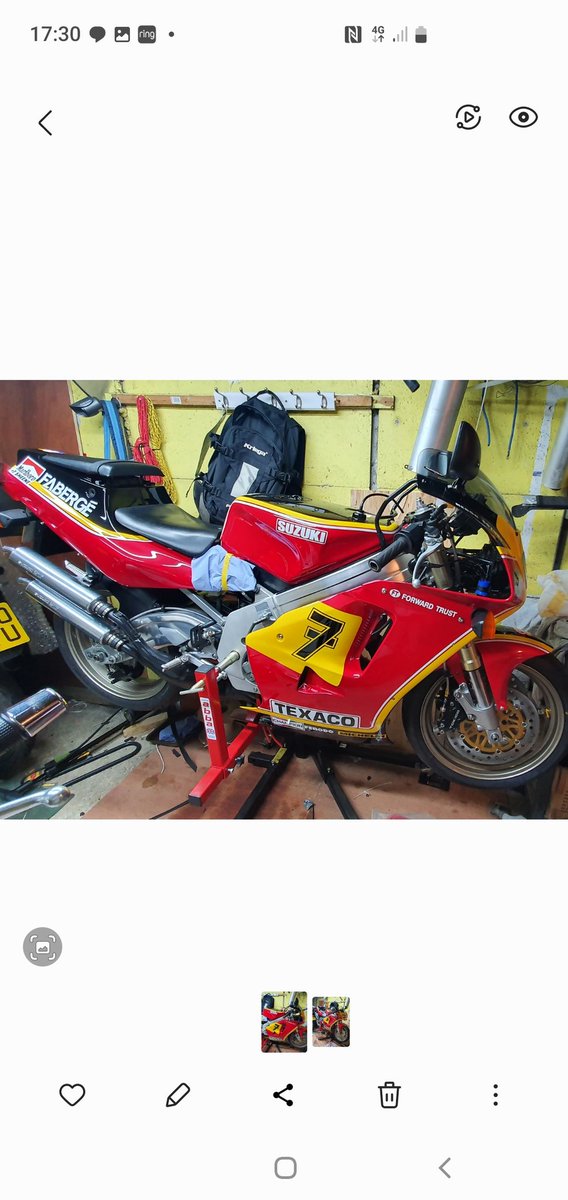 satzoomer's tweet photo. #SUZUKI #rgv #250cc #2stroke #2smoke #motorcycle #motorbike #Project nearly finished ....just in time for #WINTER https://t.co/TU7jTWiMPJ
