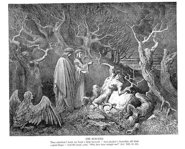 The Suicides #dore #romanticism wikiart.org/en/gustave-dor…