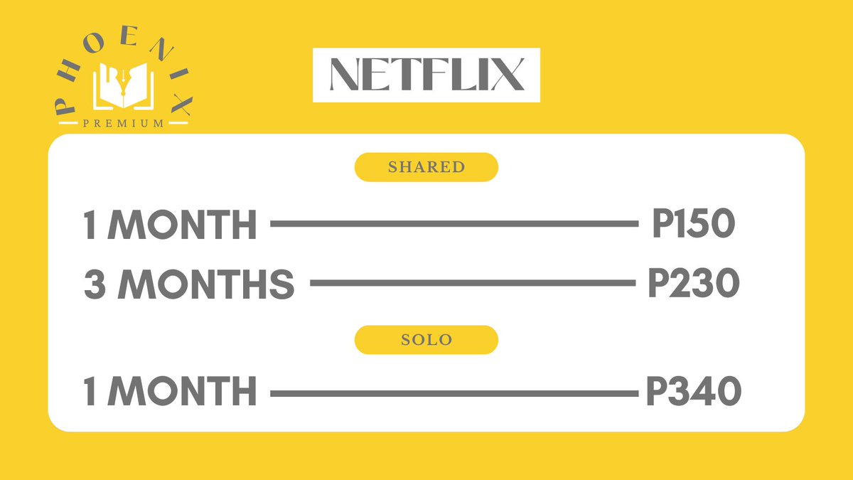 PHNXPremium's tweet photo. JUST SEND A DM! <3

➤ NETFLIX
➤ SPOTIFY
➤ CANVA PRO
➤ GRAMMARLY

MOP: GCash https://t.co/GsmCLMa0SC