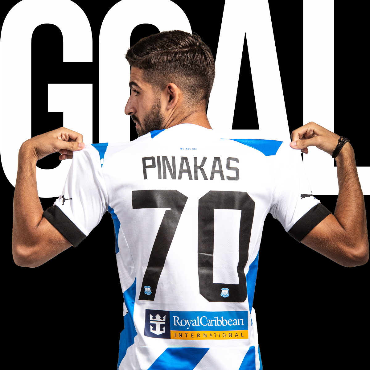 APOLLONOFFICIAL's tweet photo. ⚽ 41' | 1️⃣-1️⃣ | #GOAAAAAAAAL με τον Πινακά! Το πρώτο του τέρμα με τα κυανόλευκα 🔵⚪
#ApollonFC #WeAreOne #SALAPO https://t.co/p5RsNPuPWM