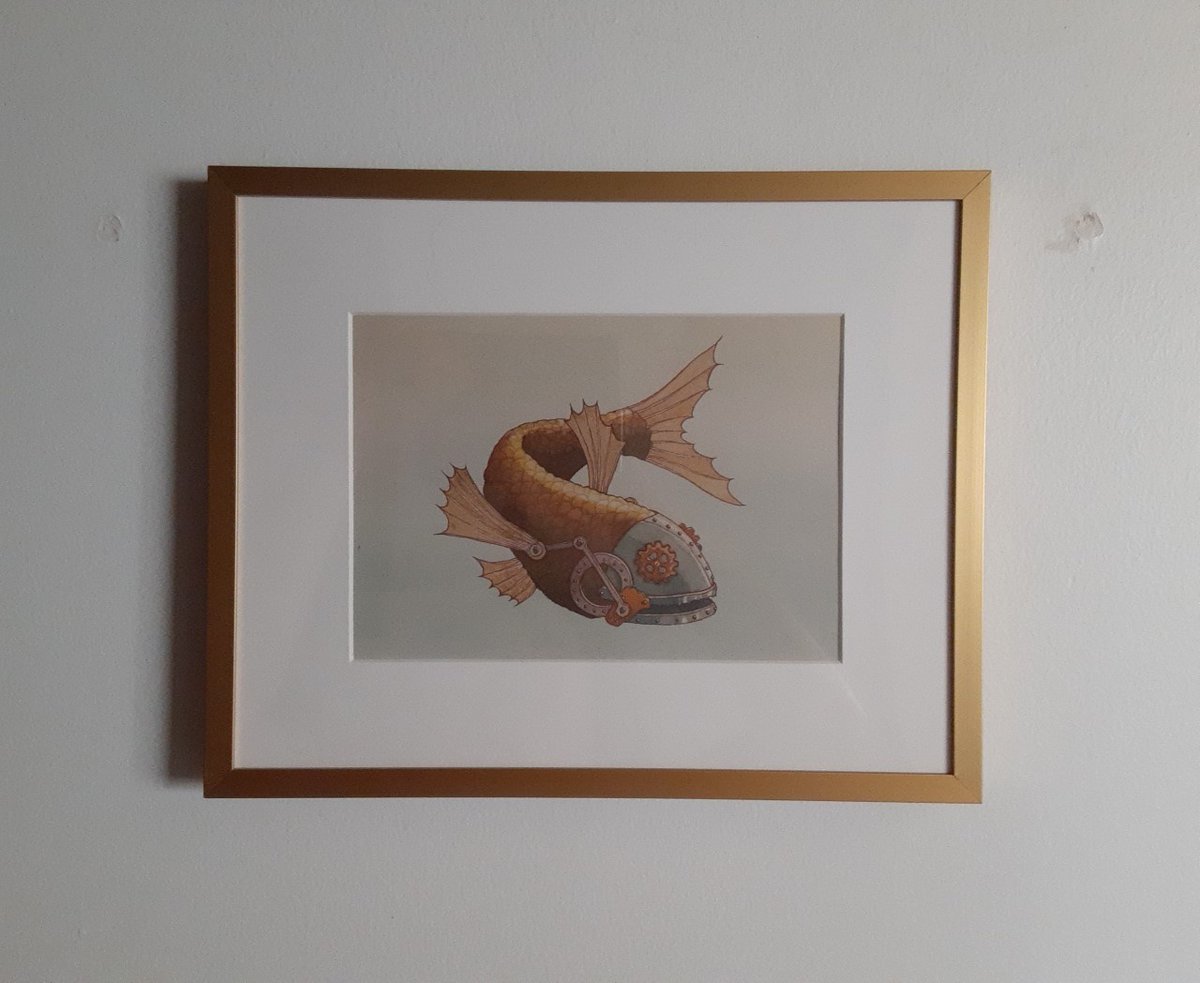 signal_is's tweet photo. #Art by #Artist @juliehampton20
From a series she did called Steam Punk Fish. She is always updating her feed with her latest works in progress
#GoodFollow https://t.co/RUdKLw9EFC