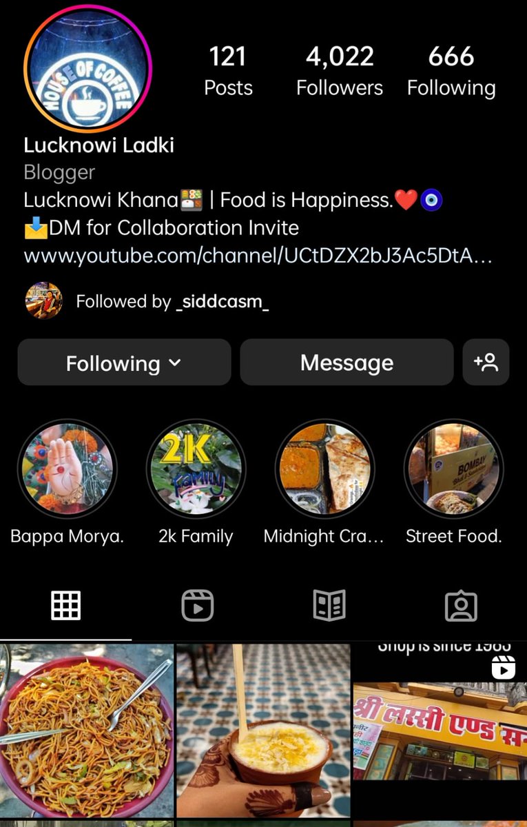 kanyaa41's tweet photo. Live, love, eat.
Must follow 
#foodblogger
#friend
#Lucknow
https://t.co/aHP8wjpMbl… https://t.co/DaHJXiyxnj