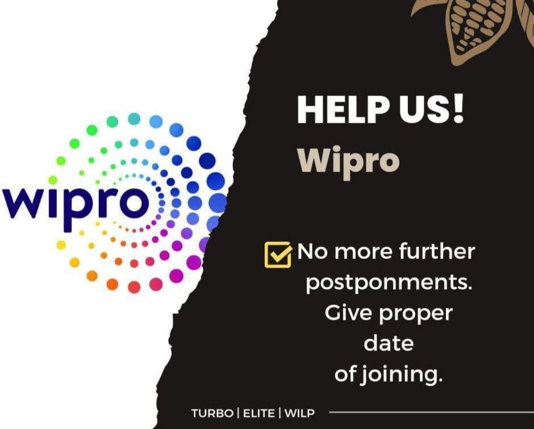 MPuttepu's tweet photo. Please consider our efforts in completing the velocity program, provide us offer letters  and onboard us soon. #wipro #WiproOnboardUs2022 https://t.co/PAqLFLLAa7