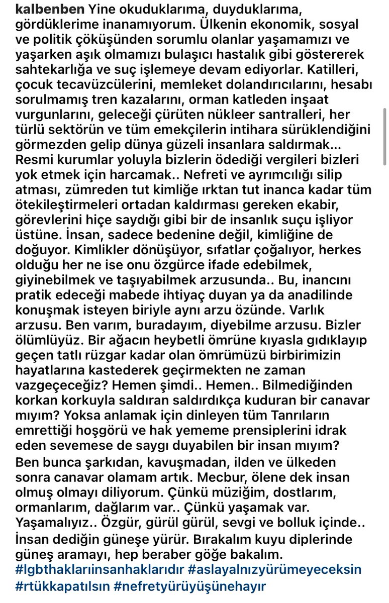 kalbenben's tweet photo. #NefretYürüyüşüneHayır https://t.co/z62BPFWRLV
