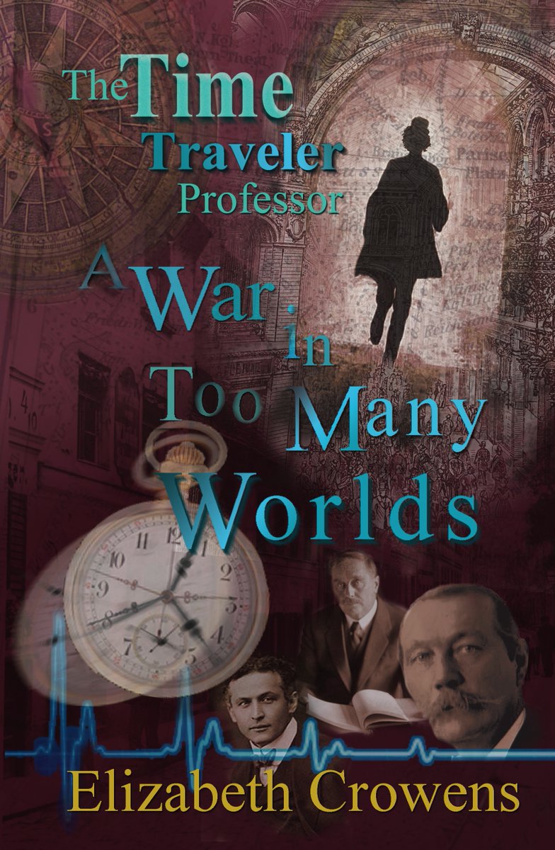 This was the #correct #book that was supposed to be at #bouchercon2022 #timetravel #conandoyle #hgwells #houdini #alternatehistory #WWI