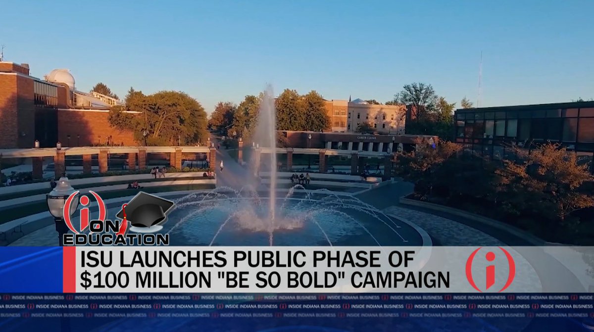 GerryDick's tweet image. It is the most ambitious capital campaign in @indianastate history.  @IndStatePres Deborah Curtis says there is a reason it's already 60 percent of the way home. @WTHITV @wtwonews @IIB