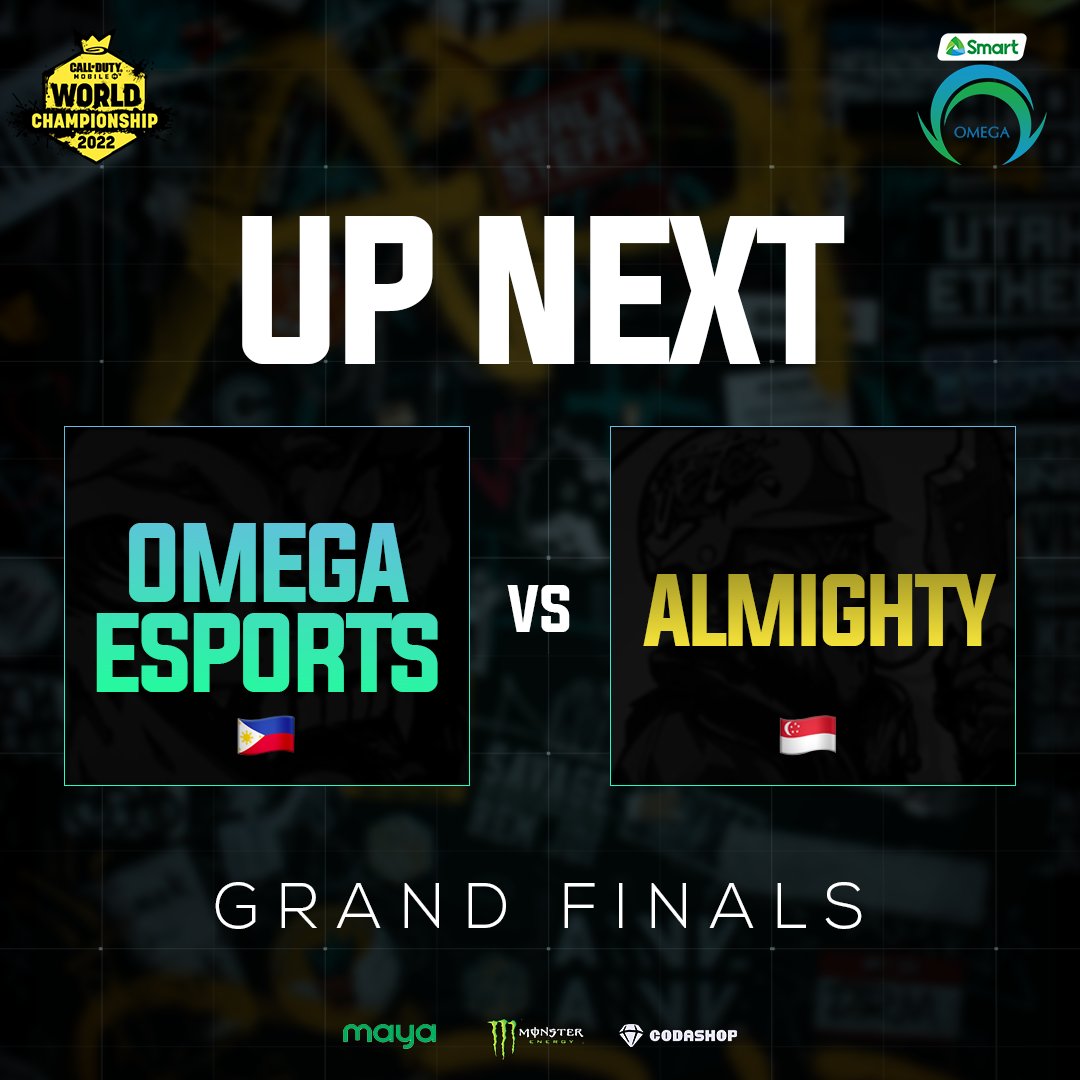 OmegaEsportsPH's tweet photo. We will face AMT once again but now it is for the Grand Finals! Let's aim and win it! 💚💙
Good luck boys!!!! Secure and win it!!!
#CODMStage4 #OneShotOmega #PowerOfSmart #SmartAko #SmartOMG #OMGCODM #UnleashTheBeast #Codashop #MAYA https://t.co/4LgbQ1IkV5
