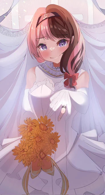 June bride #ひなのの絵なの 