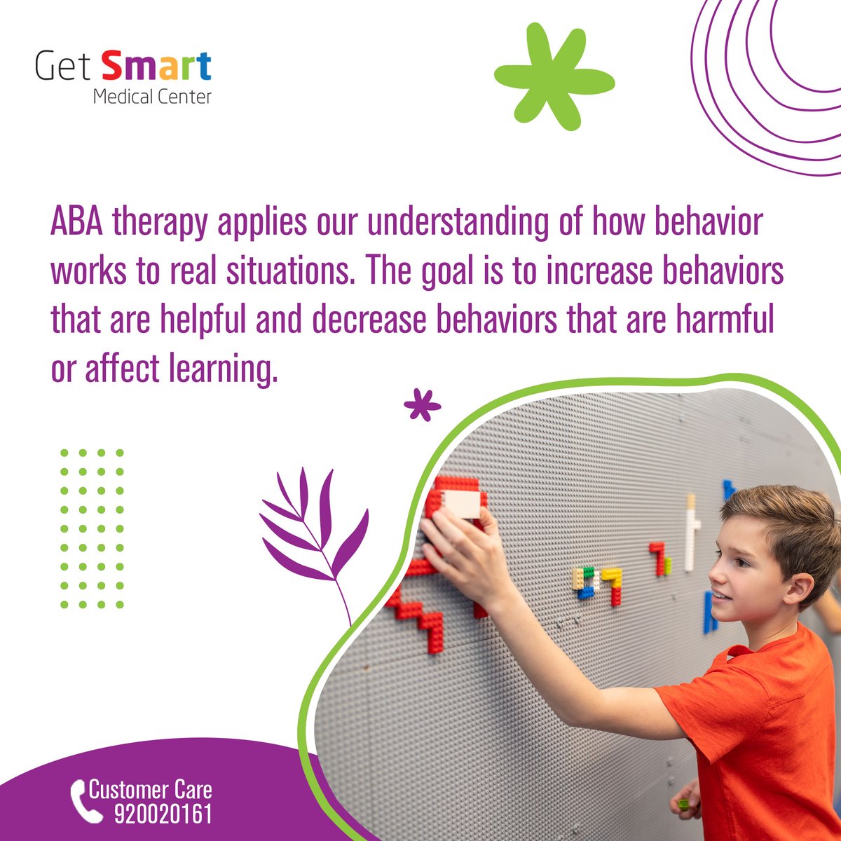 getsmartcomapny's tweet image. What is the purpose of ABA?
ما هو الغرض من برنامج تحليل السلوك التطبيقي؟
#abatherapy⁩ ⁦#abaprogram⁩ ⁦#kids⁩ ⁦#wellness⁩ ⁦#abatheraphy⁩ ⁦#behaviouralhealth⁩ ⁦#mentalhealth⁩ ⁦#behaviouraltherapy⁩ ⁦#family⁩ ⁦#strength⁩