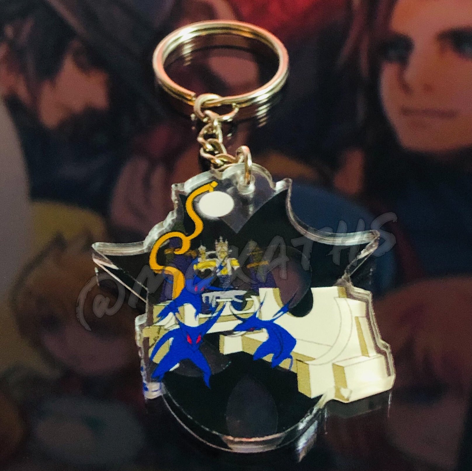 Kingdom Hearts Missing-link streets at Night Keychain 