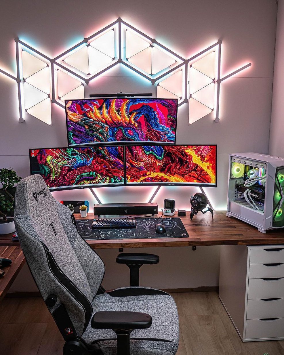 gaming setup 