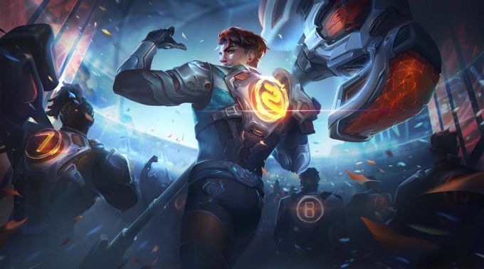 Zenith Games Jayce Splash by Alsie Lau, artist's final vs Riot edited  