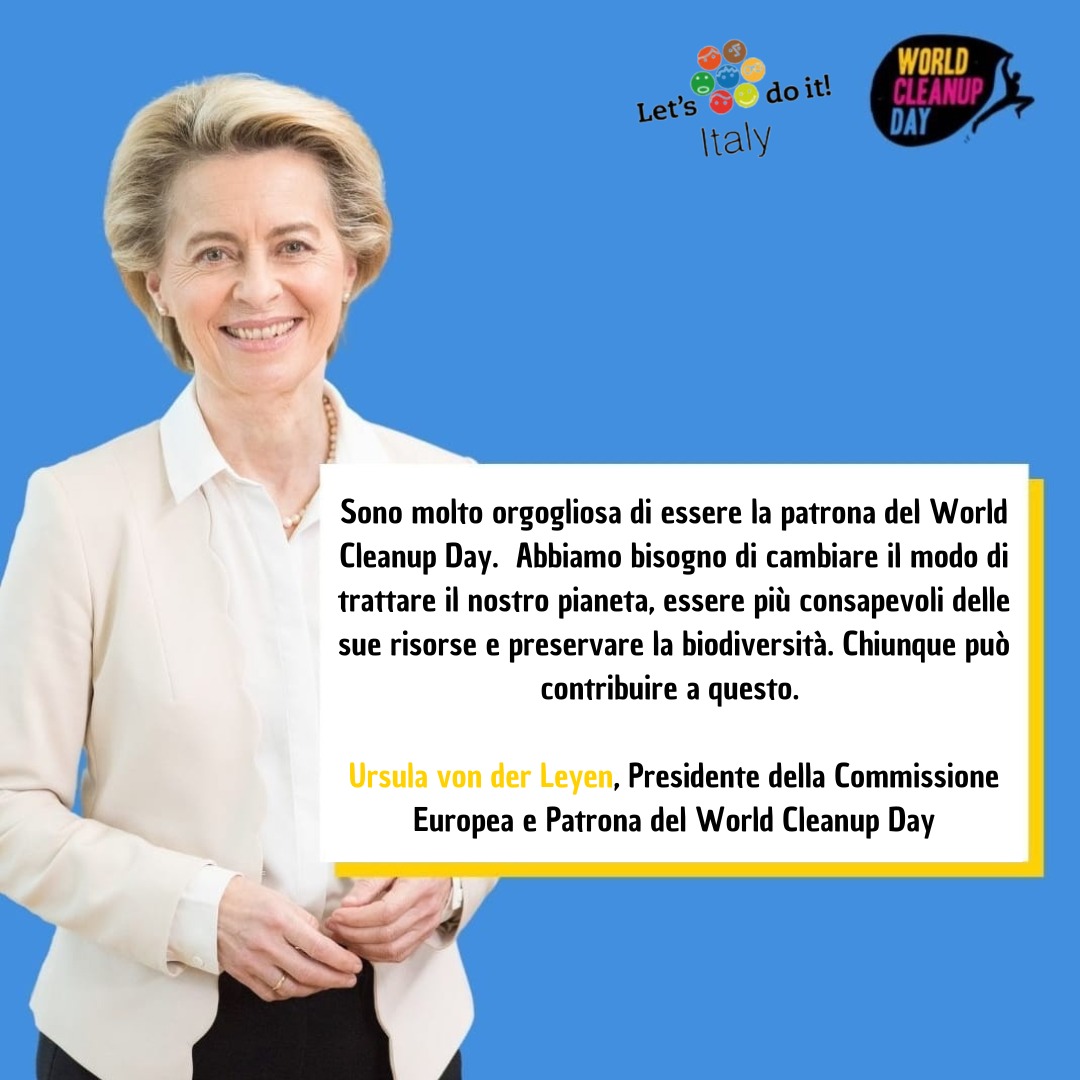 Il monito della presidente <a href="/vonderleyen/">Ursula von der Leyen</a> indica chiaramente quali debbano essere le priorità per i governi europei. Preservare la biodiversità è la nostra urgenza #worldcleanupday2022