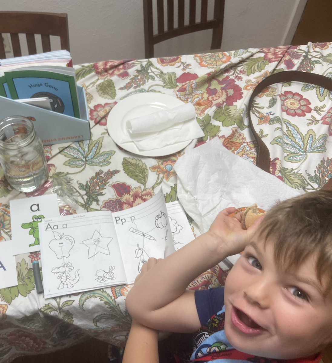 “I want more knowledge!” Ryan woke up this morning with that as his mantra, we couldn’t stop at lesson one, so we are flying through the first five! Thank you <a href="/karisa_glenn/">Karisa Glenn, M.Ed.</a> ❤️
