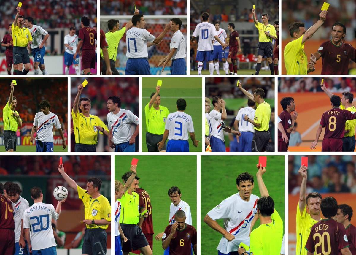OfficialKO_Line's tweet photo. #KOuntdown: 61 hari menuju Piala Dunia 2022

Valentin Ivanov merupakan sosok di balik Battle of Nuremberg, Portugal-Belanda di 16 besar Piala Dunia 2006. Wasit kelahiran 1961 tersebut mengeluarkan total 16 kartu kuning dan 4 kartu merah, rekor turnamen FIFA.

#NationsKO
#WorldCup https://t.co/rLU7ob2ohH