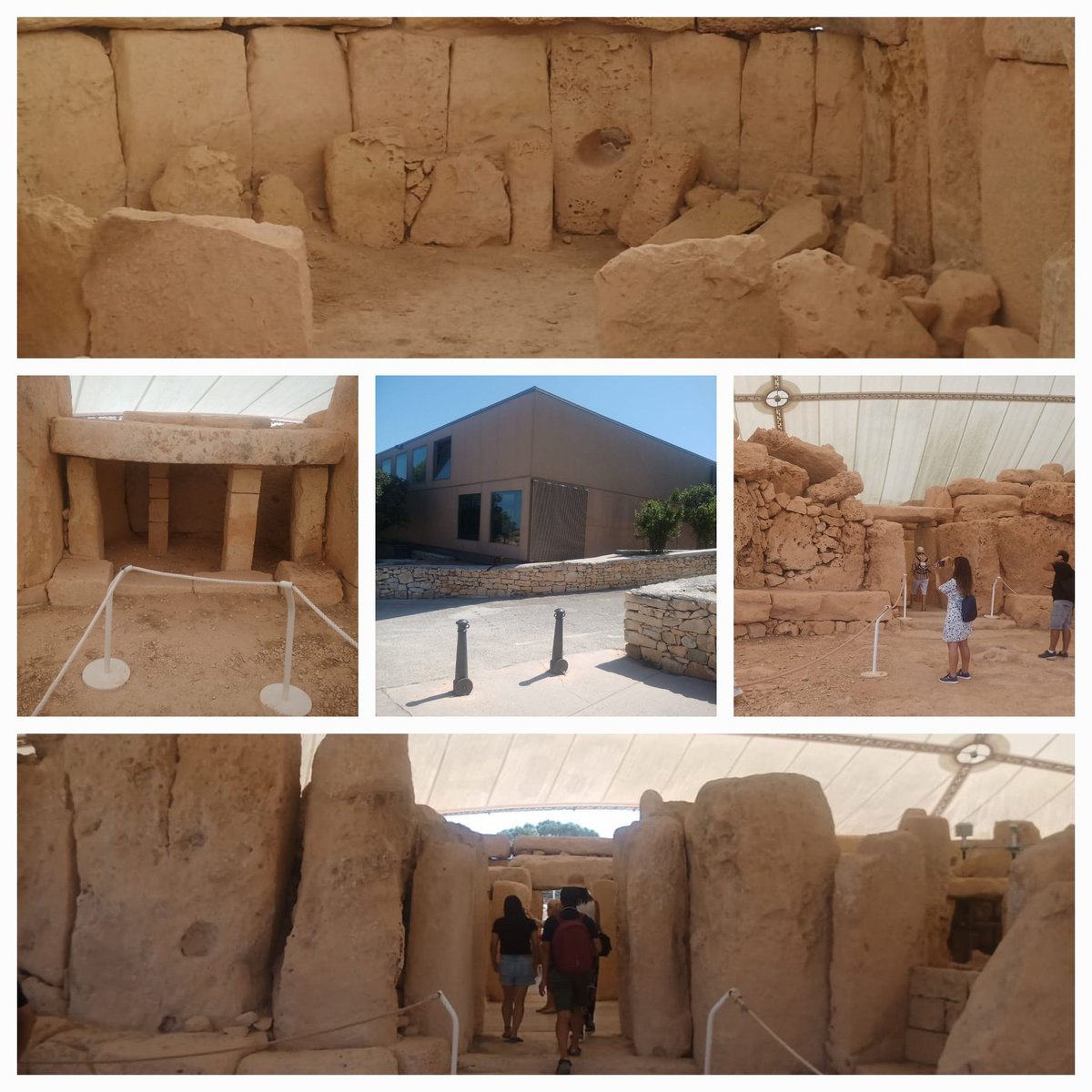 cChristophejean's tweet photo. Magnifique site néolithique  maltais  de Haggar Qaim au dessus de la Méditerranée : des temples construits  en symbiose avec l'environnement  près de 6 000 ans avant nous! https://t.co/yzktKKYn5x