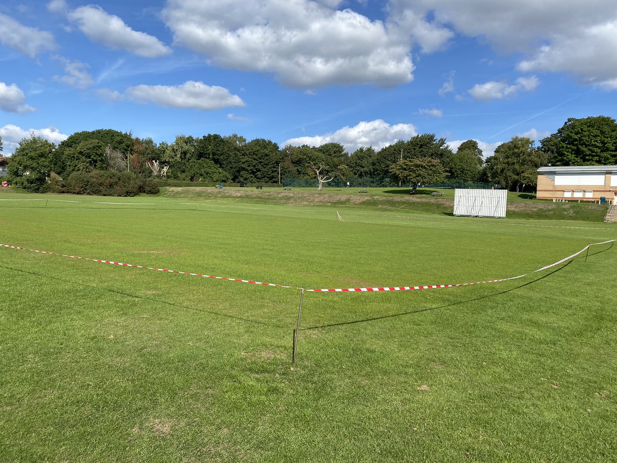 PurbrookCC's tweet photo. #cricketsquare all #scarified ready for next summer #2023cricket Looking forward to better times ahead #Cricket #purbrookcricketclub @hantscl @HampshireCB #UTB #eagles https://t.co/sSTTwbfYiE