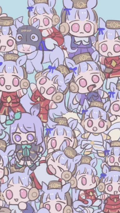 100にんのゴルシですわ 