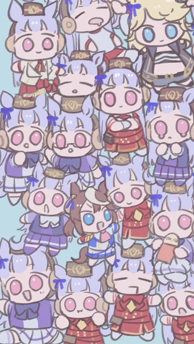 100にんのゴルシですわ 