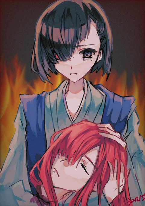 去年のぐだぐだの絵〜〜思ったより描いてたや 