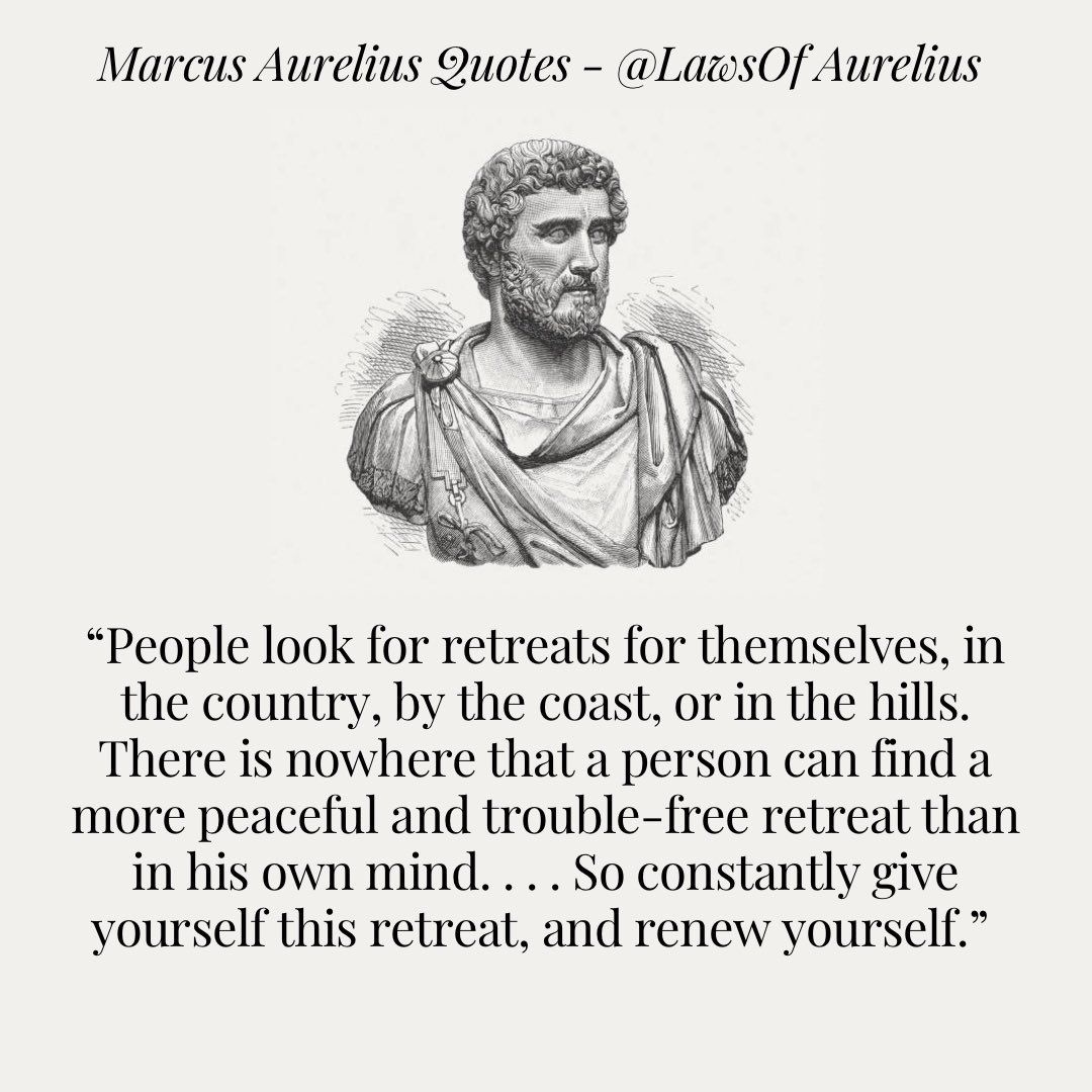 Marcus Aurelius Wisdom tweet media