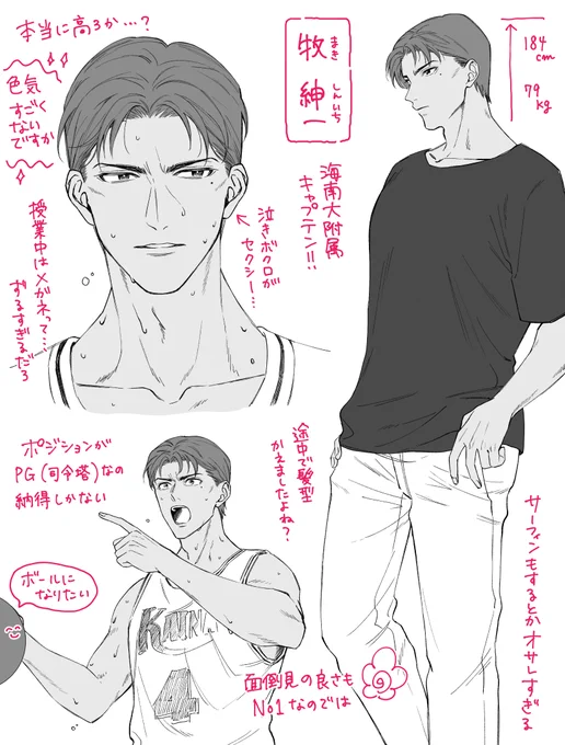 牧さん…帝王と呼ばれてるのに自分に驕らず勝ちに行く姿勢とかちょっと天然ぽいところとか性癖詰め込まれすぎてる 