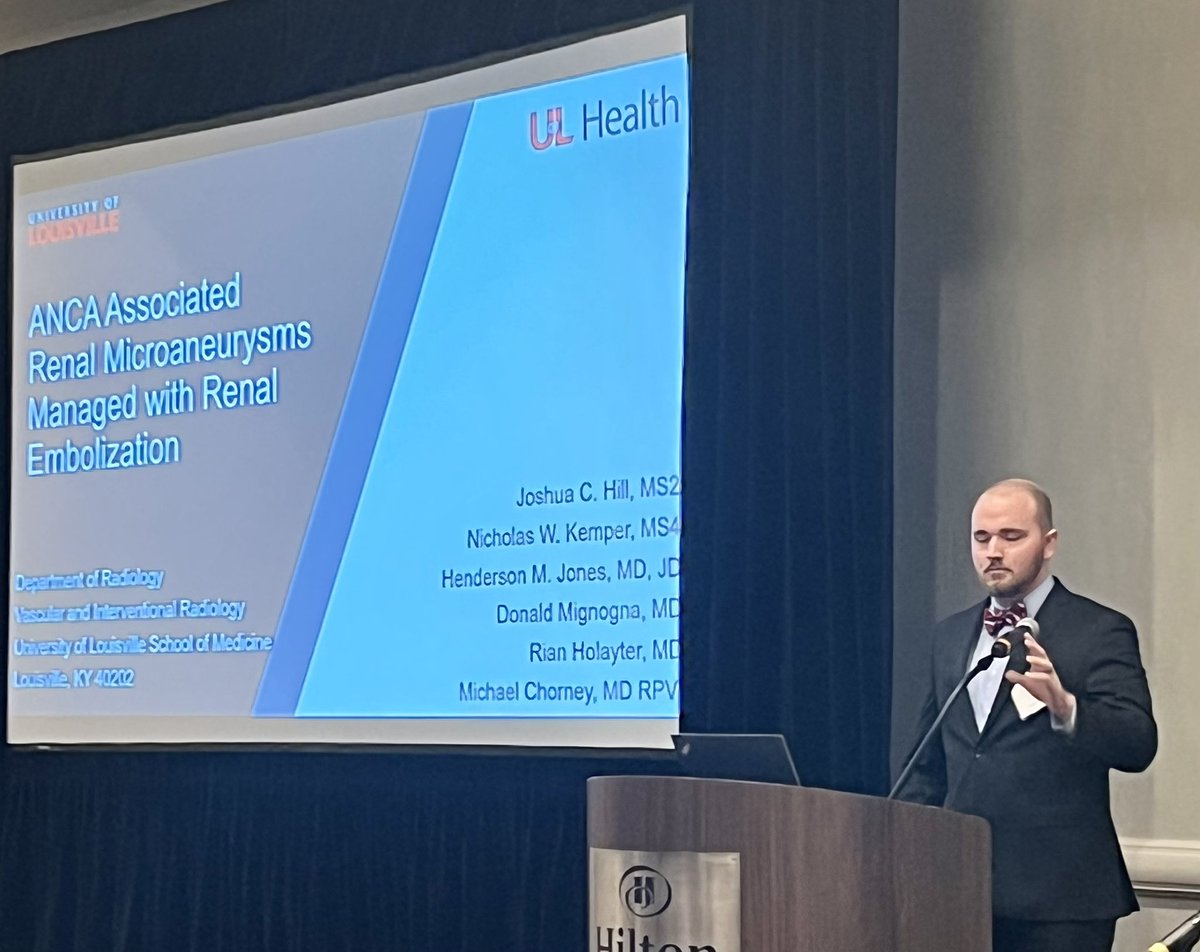 angiowoman's tweet photo. Congratulations to these medical students and their mentors - presenting #BestAbstracts during AM session #AIR2022 @Georgetown_IR @VIRTarHeels @uofl @VanderbiltIr @SIRRFS @VISLAMDSCAIP https://t.co/solvJGtsVC