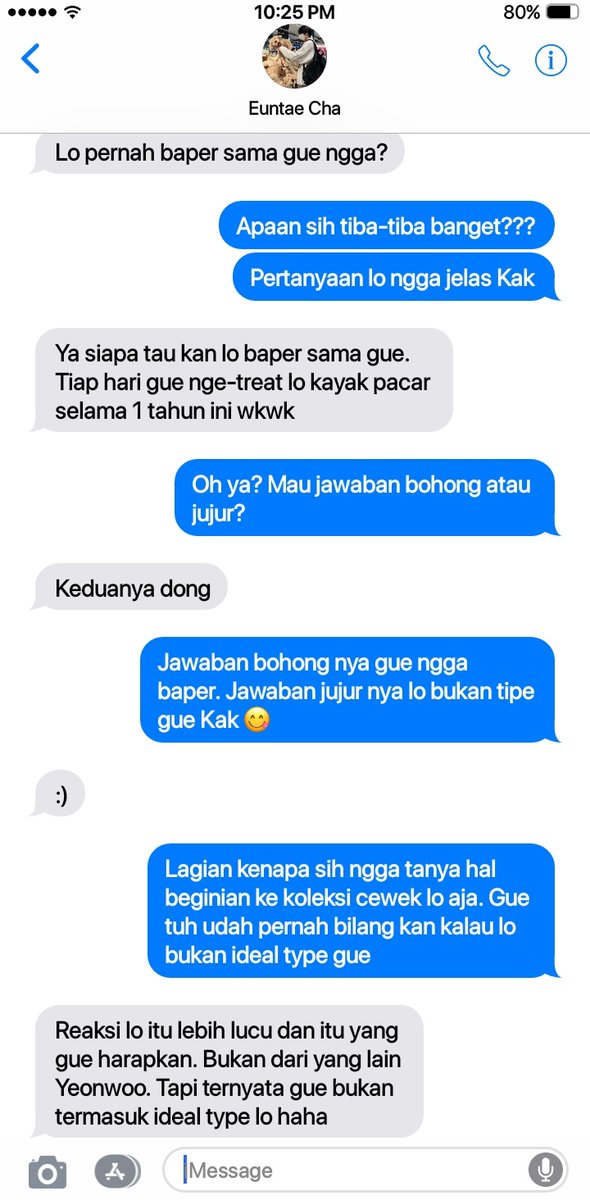 akunstreji's tweet photo. [ONETWEET — Euntae Yeonwoo]

#—He's not my ideal type. But we ended up together.

***igonore timestamp*** https://t.co/LipoiG5TRf