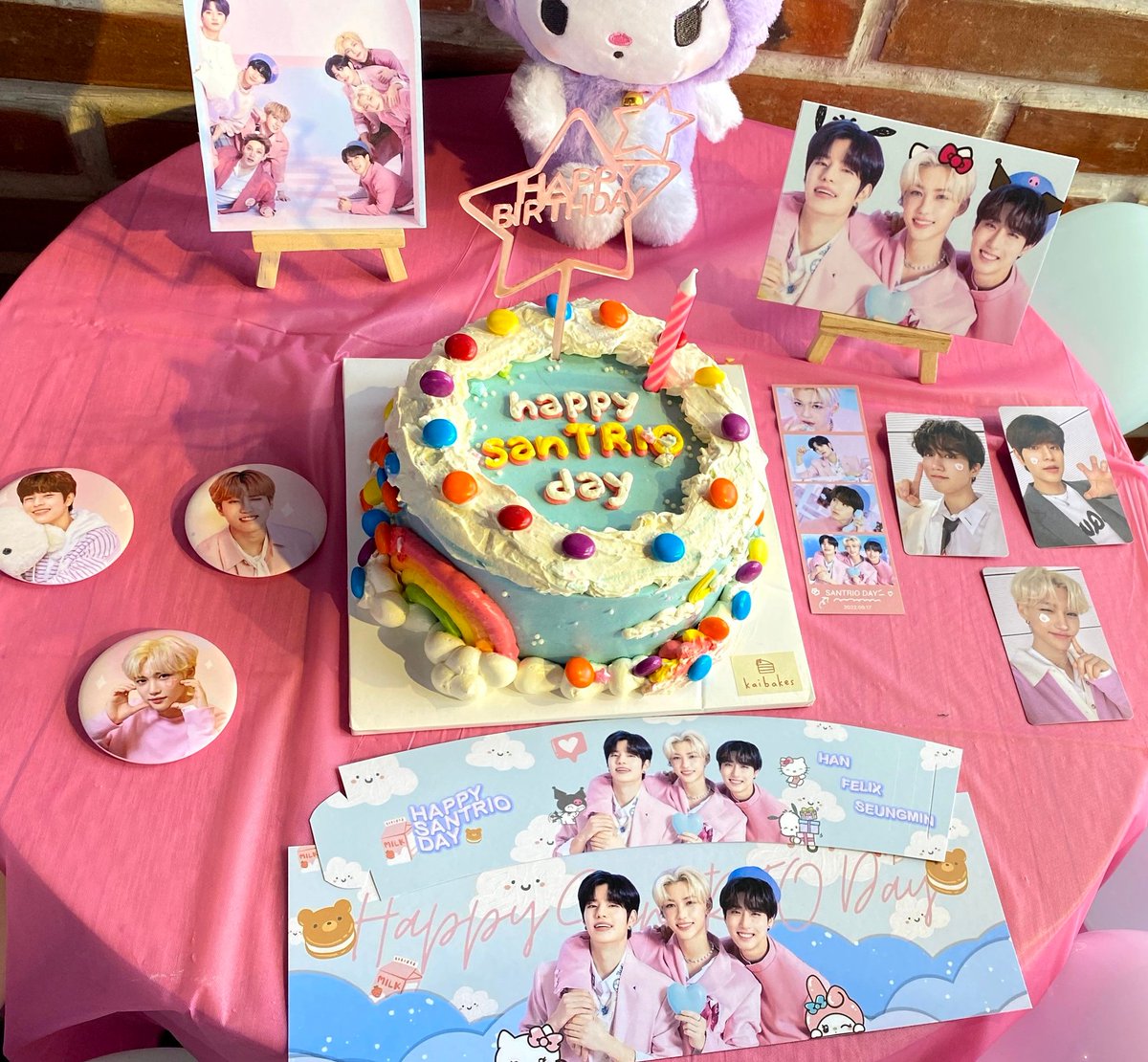 lixcarteu's tweet photo. I hope you guys enjoyed the event, thank you for making it memorable <33 Yesterday was a blast! 💖 

[ @santrioday #happysanTRIODay ] https://t.co/FX2jy11jJp