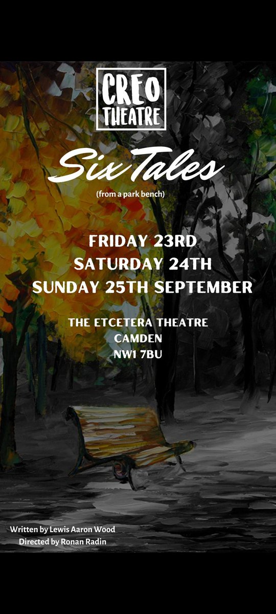 Joeythomas22's tweet photo. Our first full length play is opening next Friday at the Etcetera Theatre in Camden. Gonna be a good one 🍺. Link below for tickets. 

https://t.co/gXVS7XWsFk https://t.co/T8FZEK4b5x