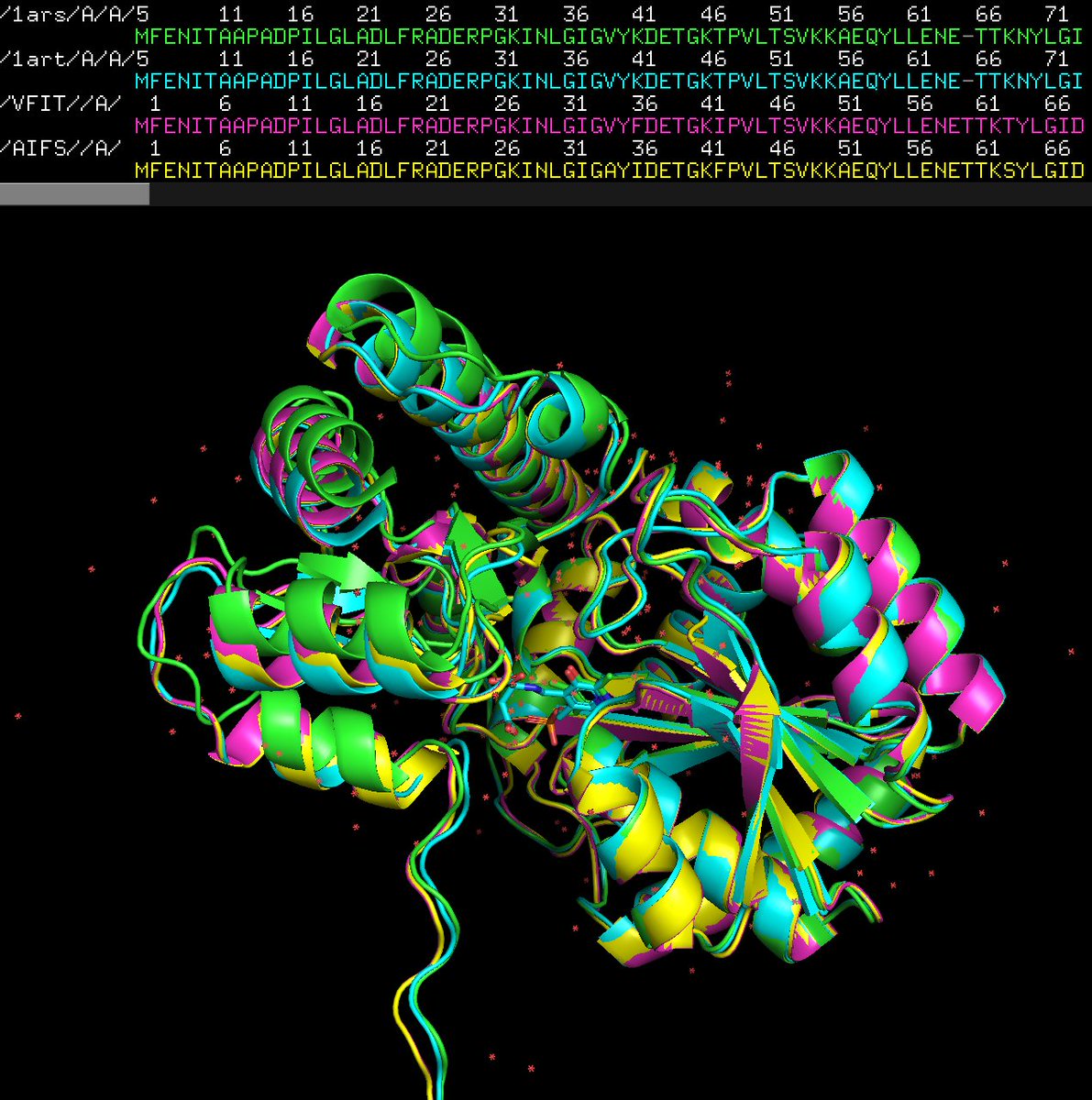 DdelAlamo's tweet photo. This is exactly the type of situation where our knowledge of the protein folding & design problem falls apart. Structure prediction using #OmegaFold, for example, always yielded the closed state of these sequences, offering nothing in terms of testable hypotheses. https://t.co/c3x7ZGY86h
