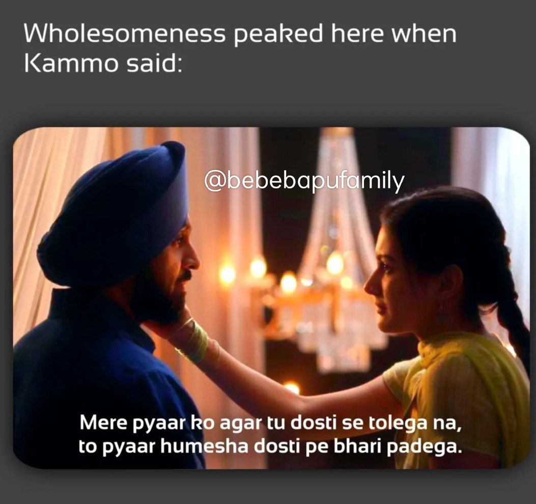 bebebapufamily's tweet photo. Kammo ❤️
#kammo #Jogi #DiljitDosanjh #pollywood #chandigarhuniversity https://t.co/xcA3BpWFRW