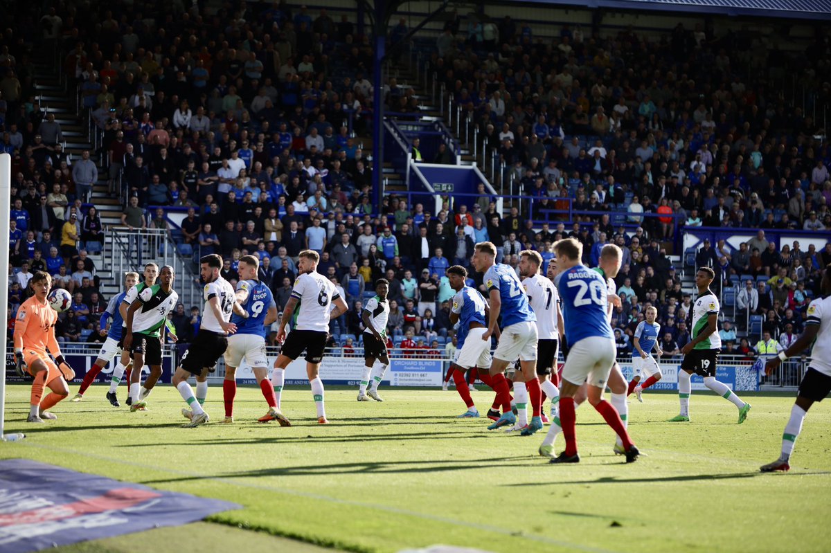 jam23mer's tweet photo. Portsmouth FC v Argyle Plymouth FC! That goal for the draw! 2-2 #playuppompey @below2020media @portsmouthnews @Pompey https://t.co/KrYC4g3Dmf