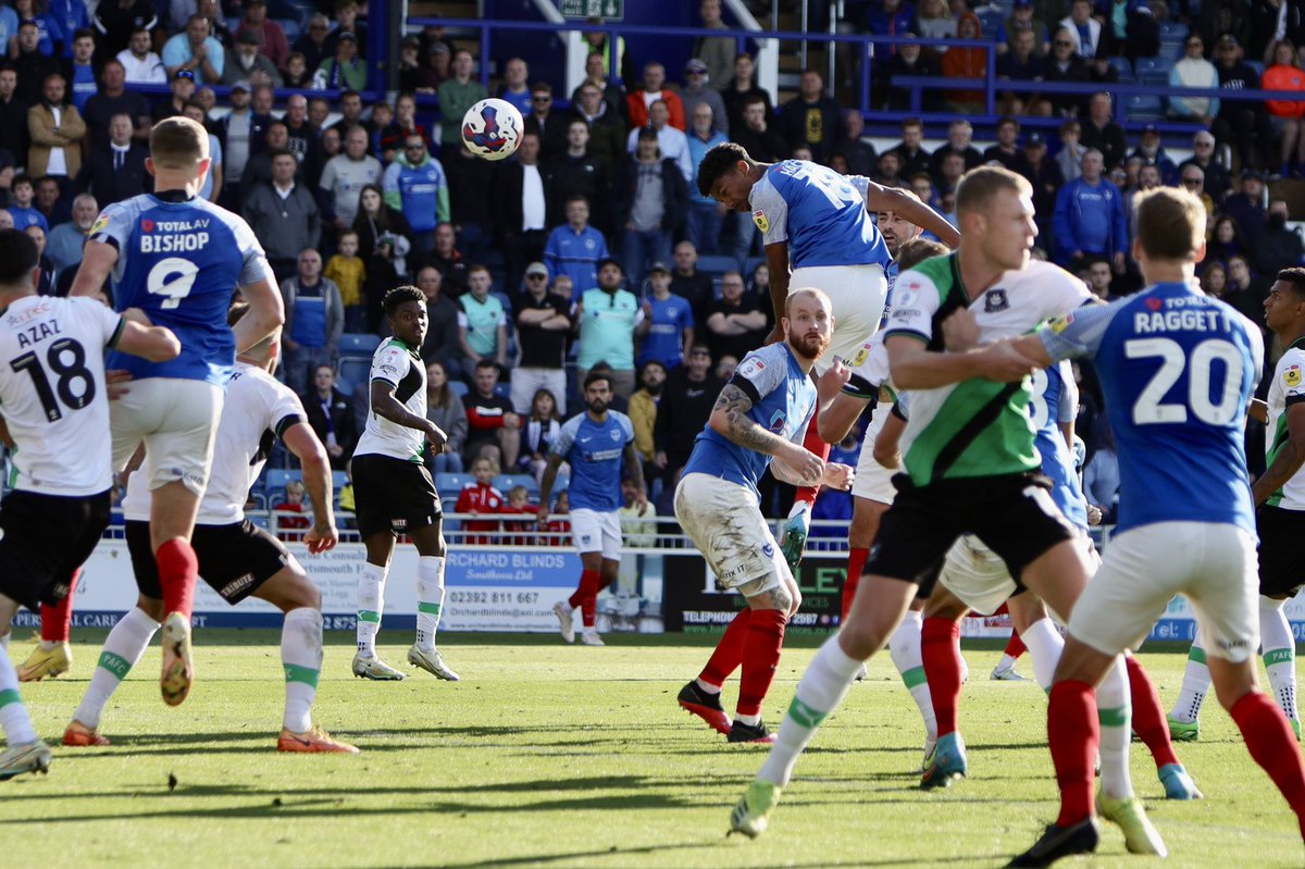 jam23mer's tweet photo. Portsmouth FC v Argyle Plymouth FC! That goal for the draw! 2-2 #playuppompey @below2020media @portsmouthnews @Pompey https://t.co/KrYC4g3Dmf
