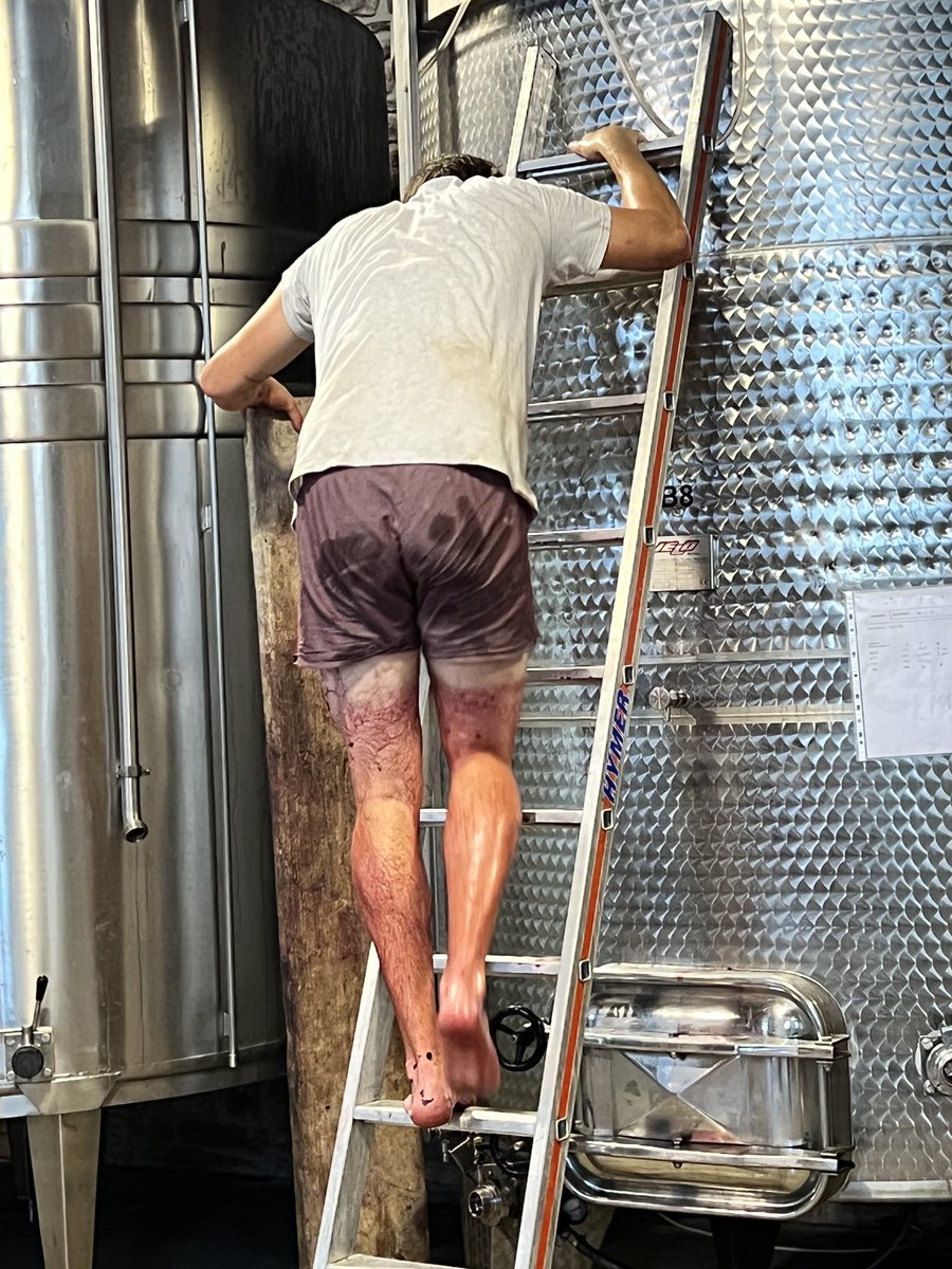 “In Bourgogne wine country, that would be known as a Pinot Noir tan line”
– additional captions welcome…