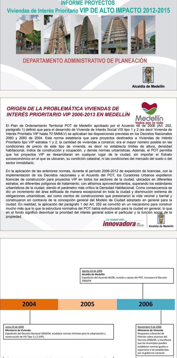 PerezJaramilloA's tweet photo. @vivirpoblado Herencias malsanas
#ViviendasVIP y #FalsasVIP #POTMedellín Acuerdo 46-2006

El lamentable "liderazgo" de la Curaduría 4a. de Medellín en el período 2007-2015
@vivirpoblado

__
@lab_mde
@adrihcooper18
@luzmatobon https://t.co/uOFq5WljNx