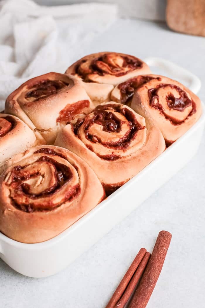 aclassictwist's tweet photo. Cinnamon Pecan Buns are made with a brioche-style dough and stuffed with a caramel pecan filling. They also have a thick and sticky caramel pecan layer on the bottom.
Recipe- https://t.co/qi2iqUdMcd
#aclassictwist #fallflavors #breakfastbuns #fallfoods #foodblogger #dmvbaker https://t.co/oHJO1ZBYD5