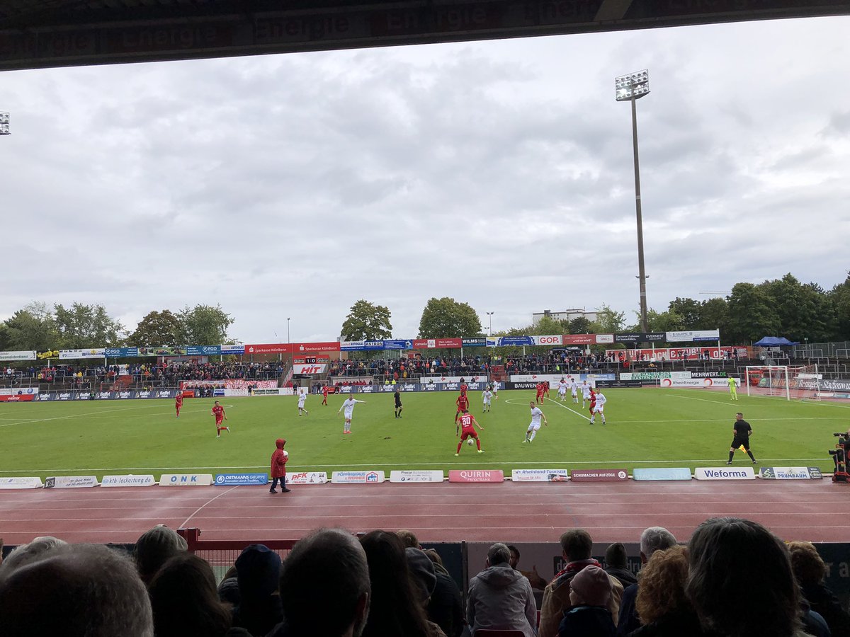 Joburg97's tweet photo. Spiel 28: heute geht’s mal wieder in den Kölner Süden. Die Fortuna empfängt RWO. ⚽️ #FORRWO #FortunaKöln #Südstadt #RLWest https://t.co/0MeGVKDjQv