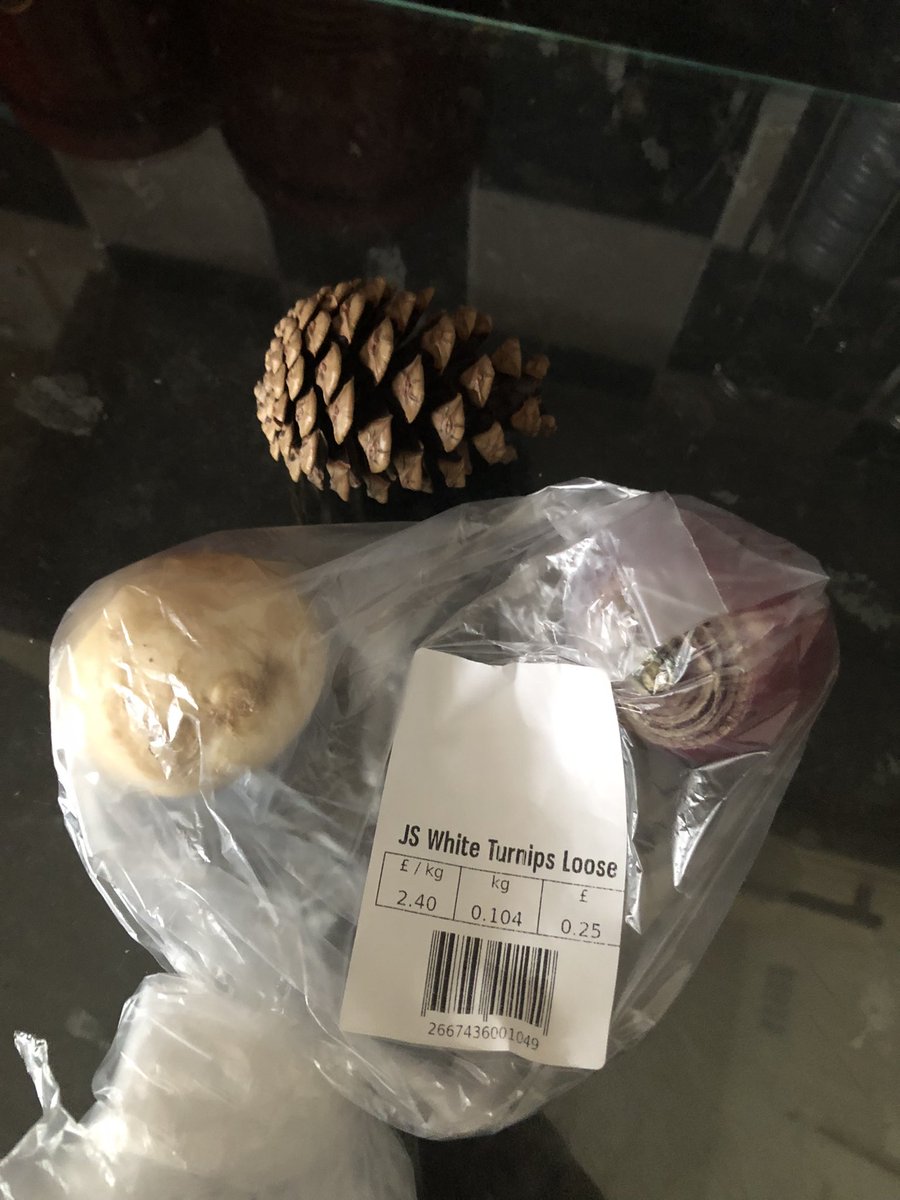mrs_chalk_2b's tweet photo. @sainsburys I ordered 2 turnips to go in a stew. Couldn’t believe my eyes when I saw the poor excuse for turnips that I was sent! There’ll be nothing left once I’ve peeled them! They’re smaller than a little pine cone! https://t.co/uYrZqHeXDd
